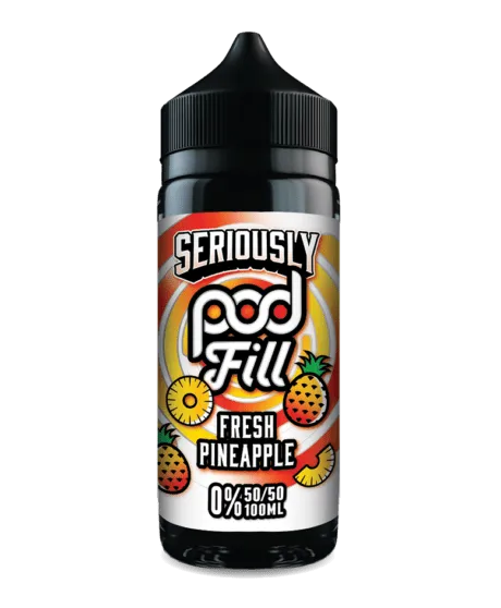 SERIOUSLY POD FILL 100ML SHORT FILL - Vape wholesale supplies